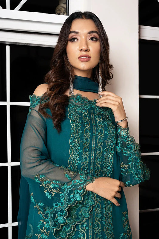 Picture of Nooran's - Shahnai - Rase - Blish Green - Available at Raja Sahib