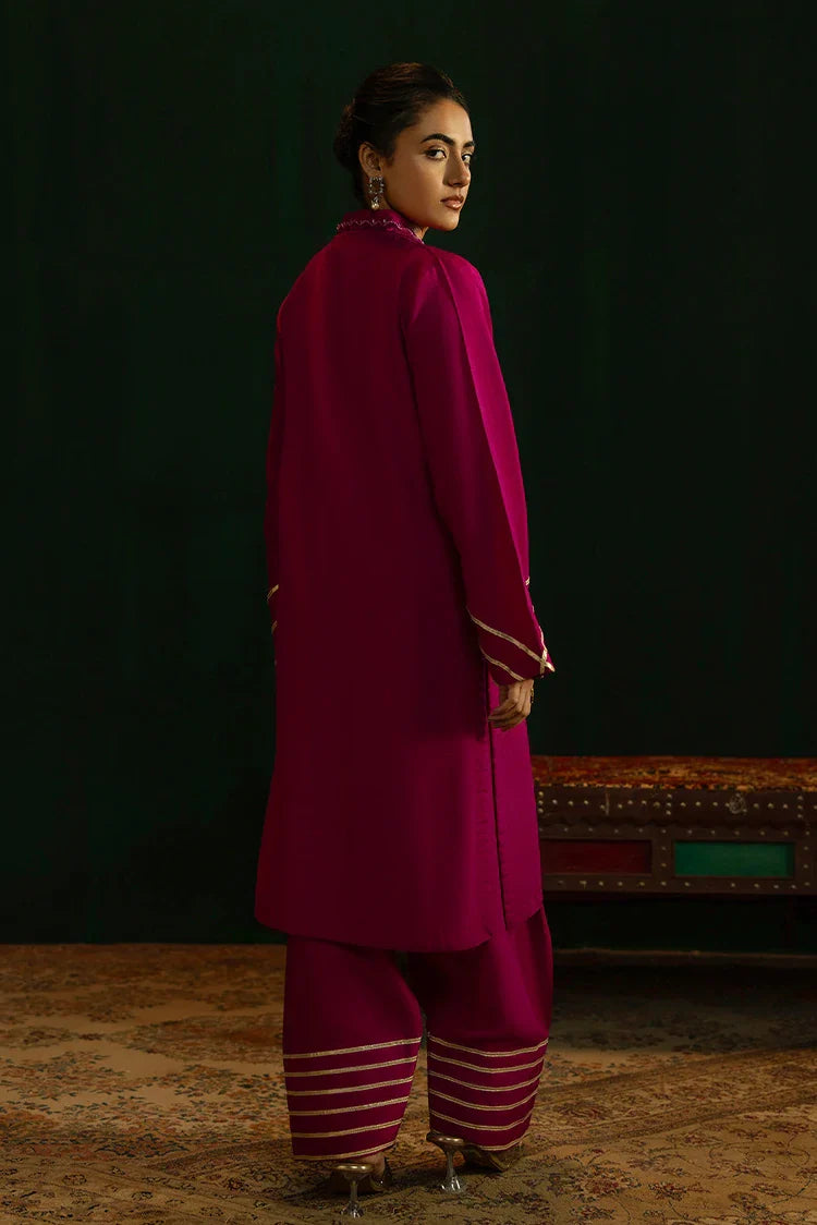 Picture of Noosh - Basic Formals - 2 PC - Puce - Available at Raja Sahib