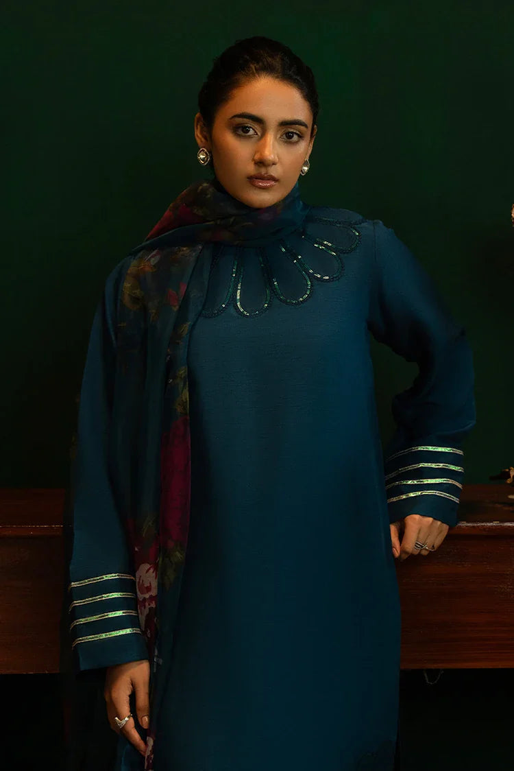 Picture of Noosh - Basic Formals - 3 PC - Azure - Available at Raja Sahib