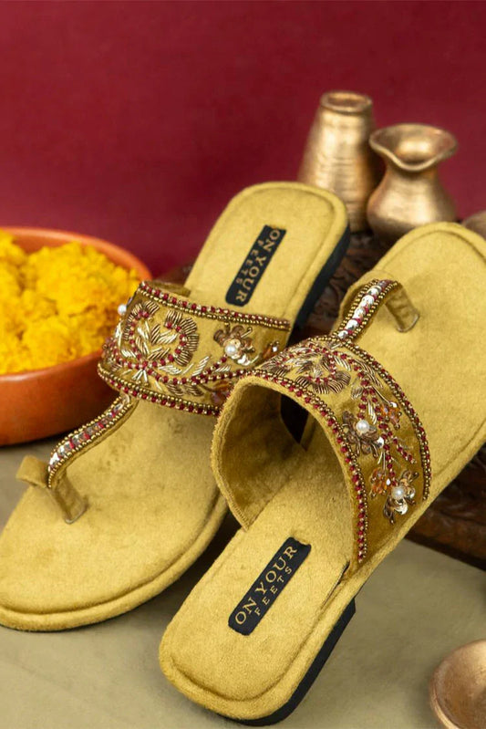 Picture of On Your Feets - Kolhapuri - Noor-e-Zar - Available at Raja Sahib