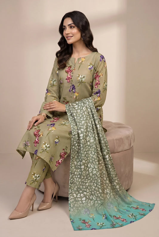 Picture of Kleren - Printed Lawn - N-40 - Unstitched - Available at Raja Sahib