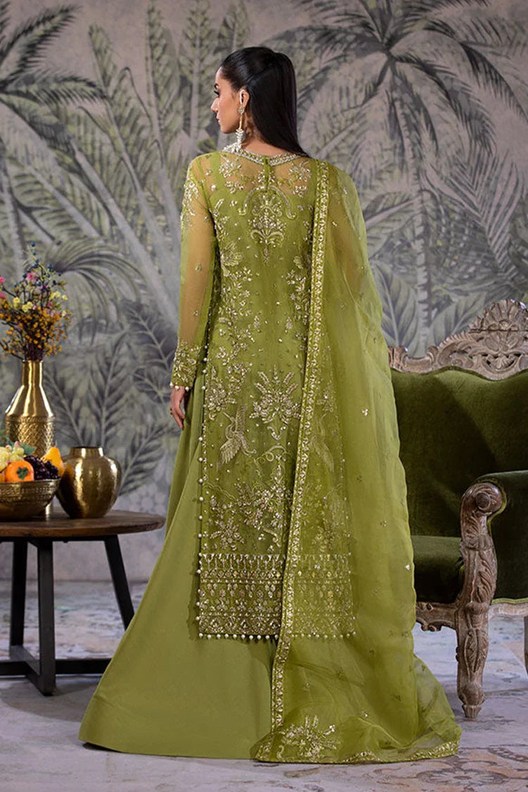 Picture of <!--et-->Amber Imran - Punkh Luxury Formals - Olive Grace - Available at Raja Sahib