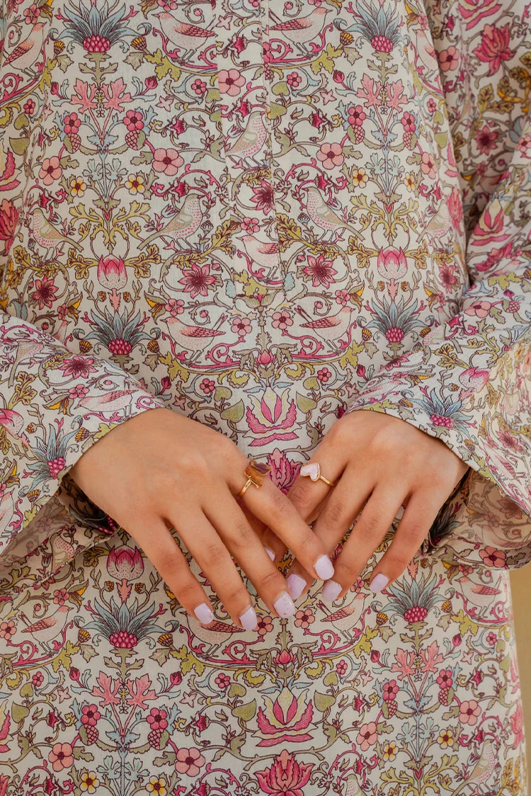 Picture of Divinely Crafted - Clara Printed '25 - Ivory Dreams - Available at Raja Sahib