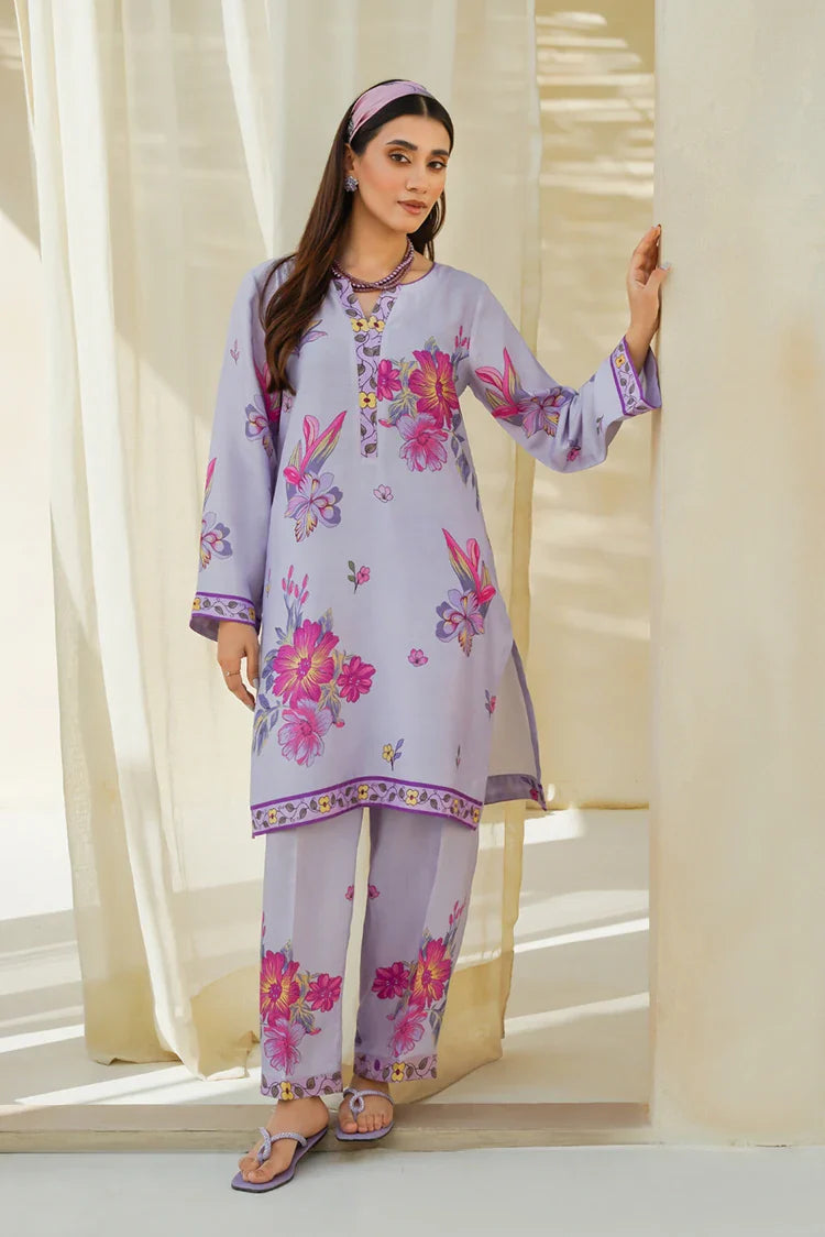 Picture of Divinely Crafted - Clara Printed '25 - Purple Haze - Available at Raja Sahib