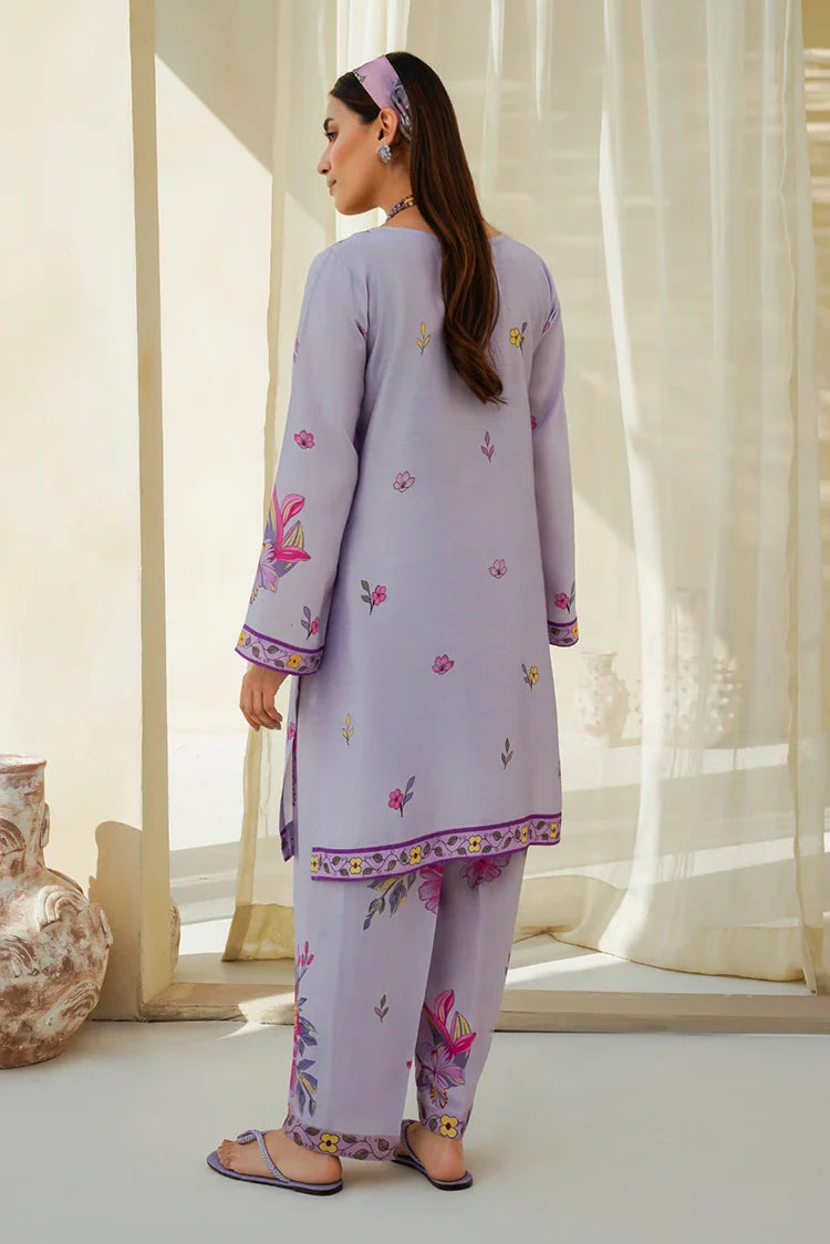 Picture of Divinely Crafted - Clara Printed '25 - Purple Haze - Available at Raja Sahib