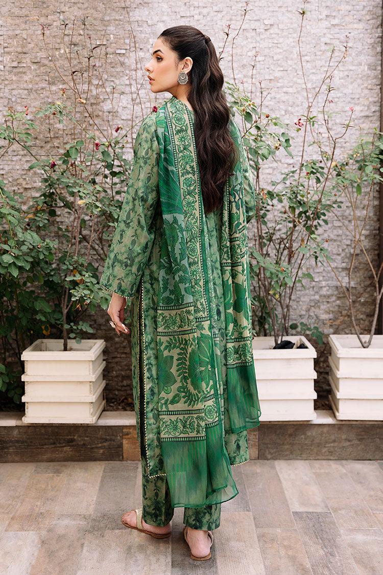Picture of 3 Piece - Embroidered Textured Lawn Suit P1096A - Available at Raja Sahib