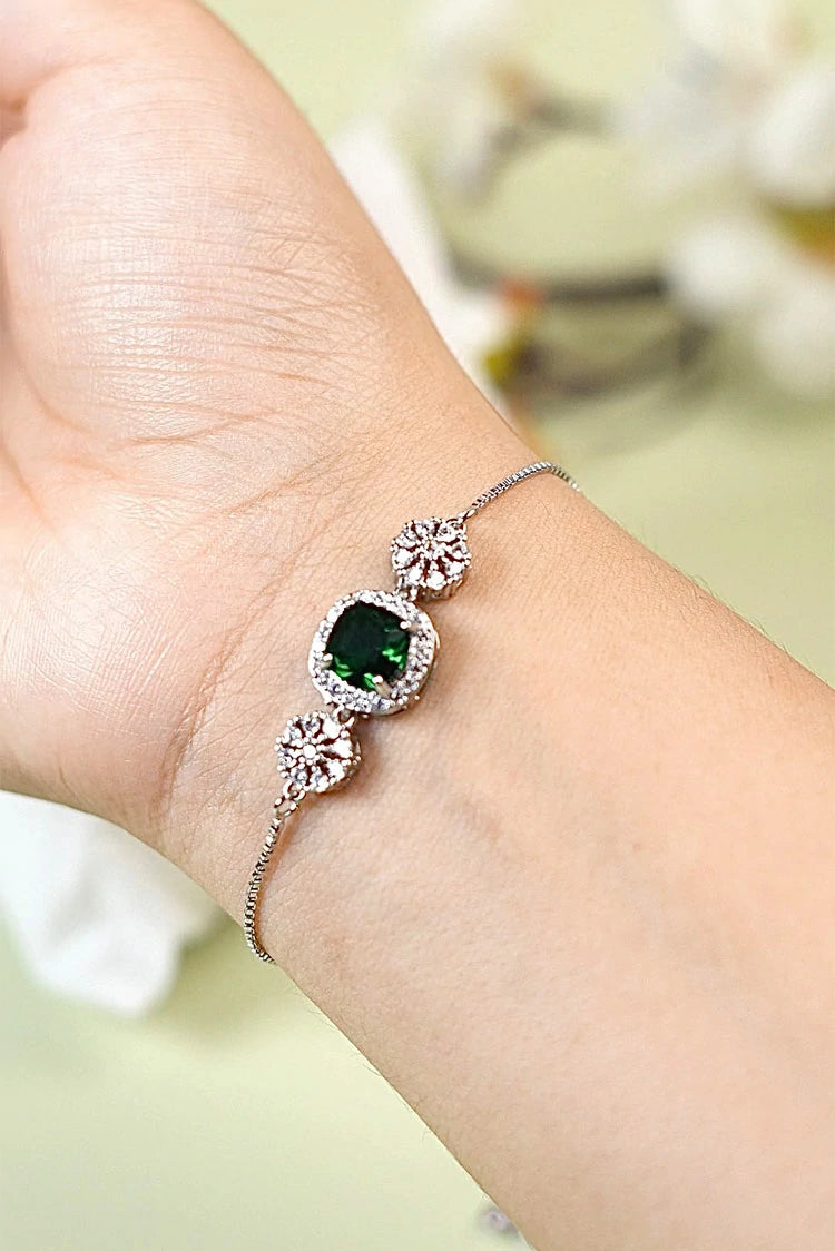 Picture of Pastels - Midnight Emerald Magic Bracelet - [H]B104 - Available at Raja Sahib