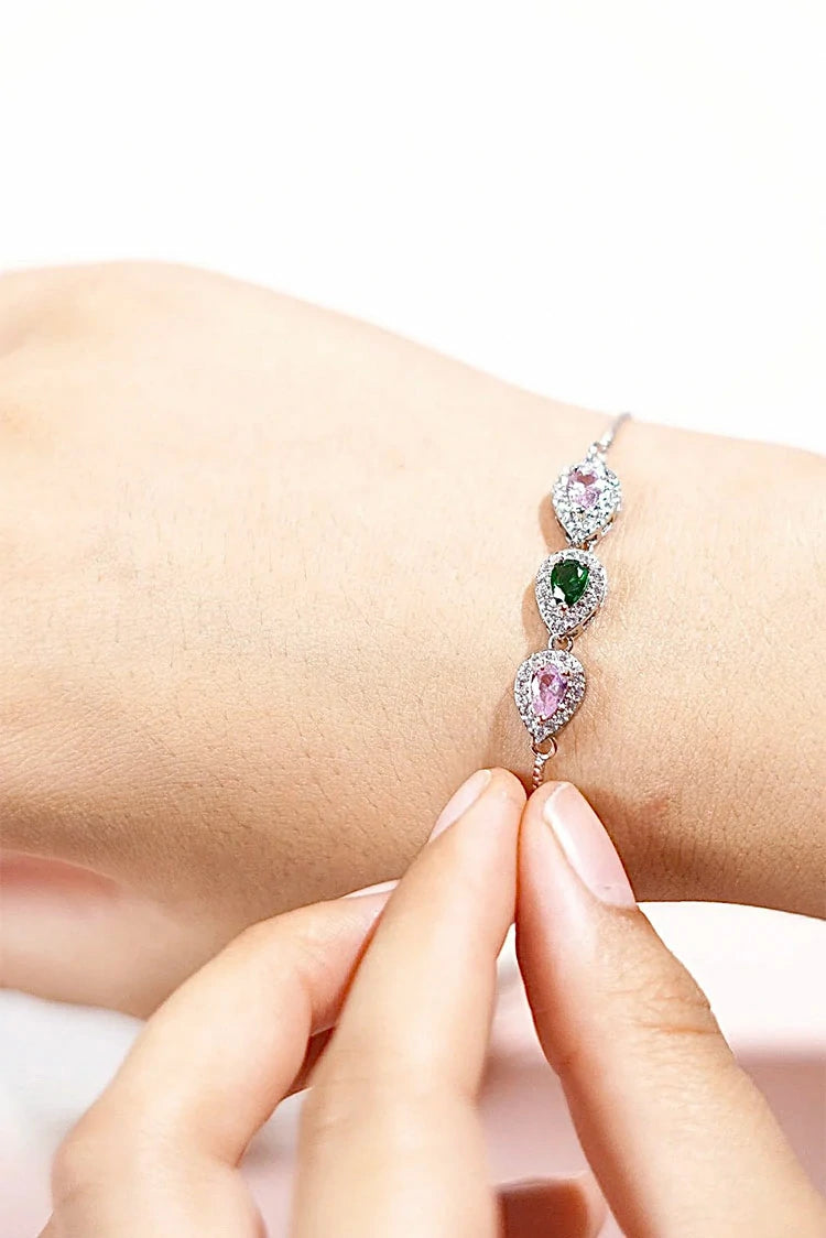 Picture of Pastels - Funky Fusion Adjustable Bracelet - [H]B109 - Available at Raja Sahib