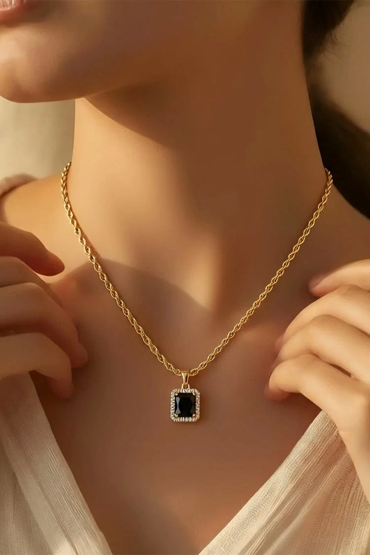 Picture of Pastels - Midnight Rope Chain Necklace - [H]N039 - Available at Raja Sahib