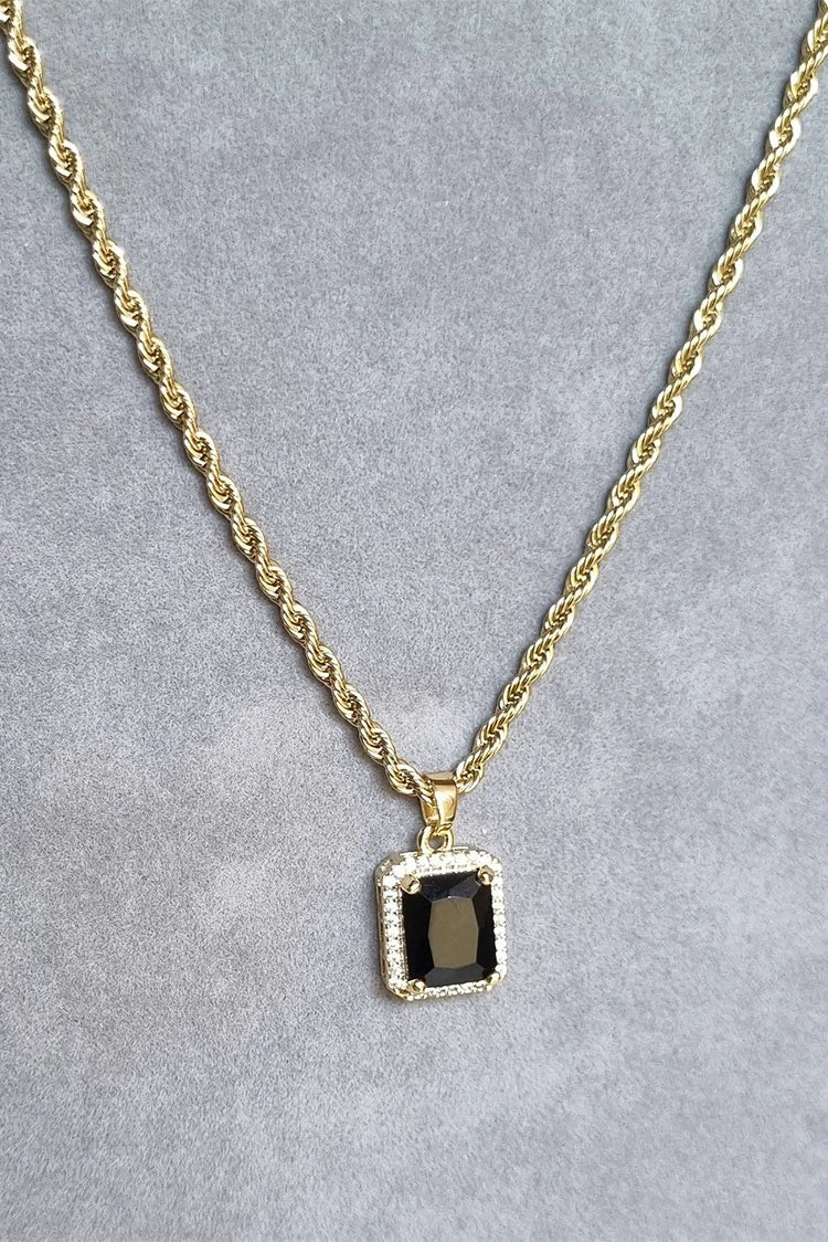 Picture of Pastels - Midnight Rope Chain Necklace - [H]N039 - Available at Raja Sahib