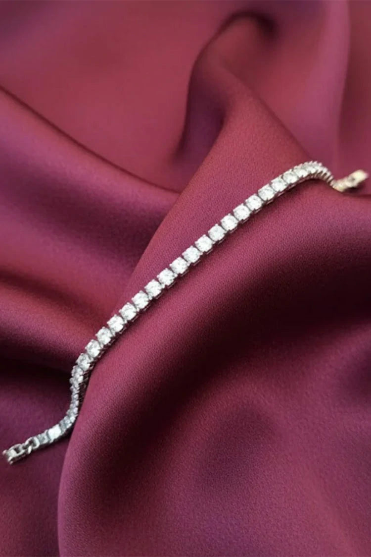 Picture of Pastels - Classic Tennis Bracelet - [M]B125 - Available at Raja Sahib