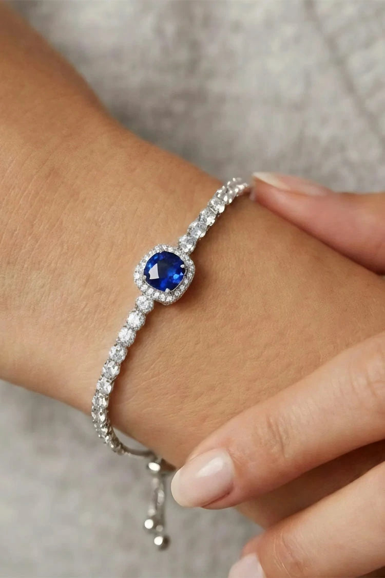 Picture of Pastels - Sapphire Dreamcatcher Bracelet - [S]B098 - Available at Raja Sahib