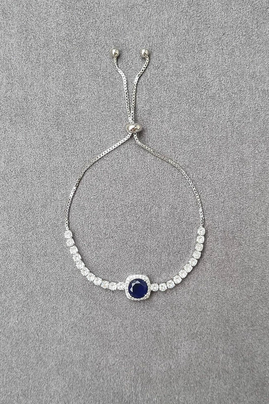 Picture of Pastels - Sapphire Dreamcatcher Bracelet - [S]B098 - Available at Raja Sahib