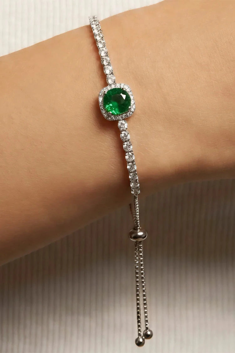 Picture of Pastels - Emerald Dreamcatcher Bracelet - [S]B099 - Available at Raja Sahib