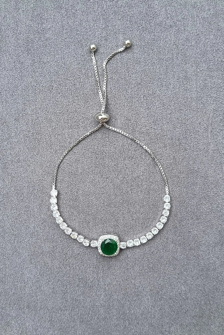 Picture of Pastels - Emerald Dreamcatcher Bracelet - [S]B099 - Available at Raja Sahib