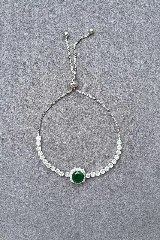 Picture of Pastels - Emerald Dreamcatcher Bracelet - [S]B099 - Available at Raja Sahib