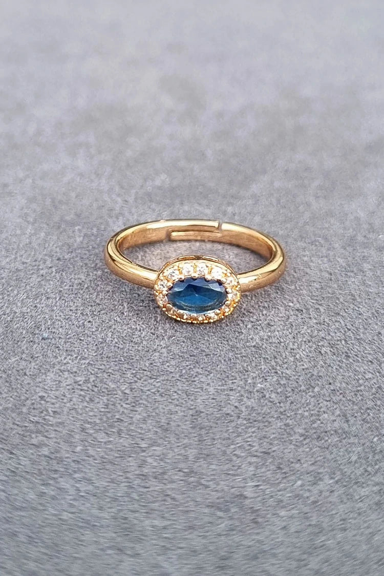 Picture of Pastels - Luminous Oval Ring - [S]R109 - Available at Raja Sahib