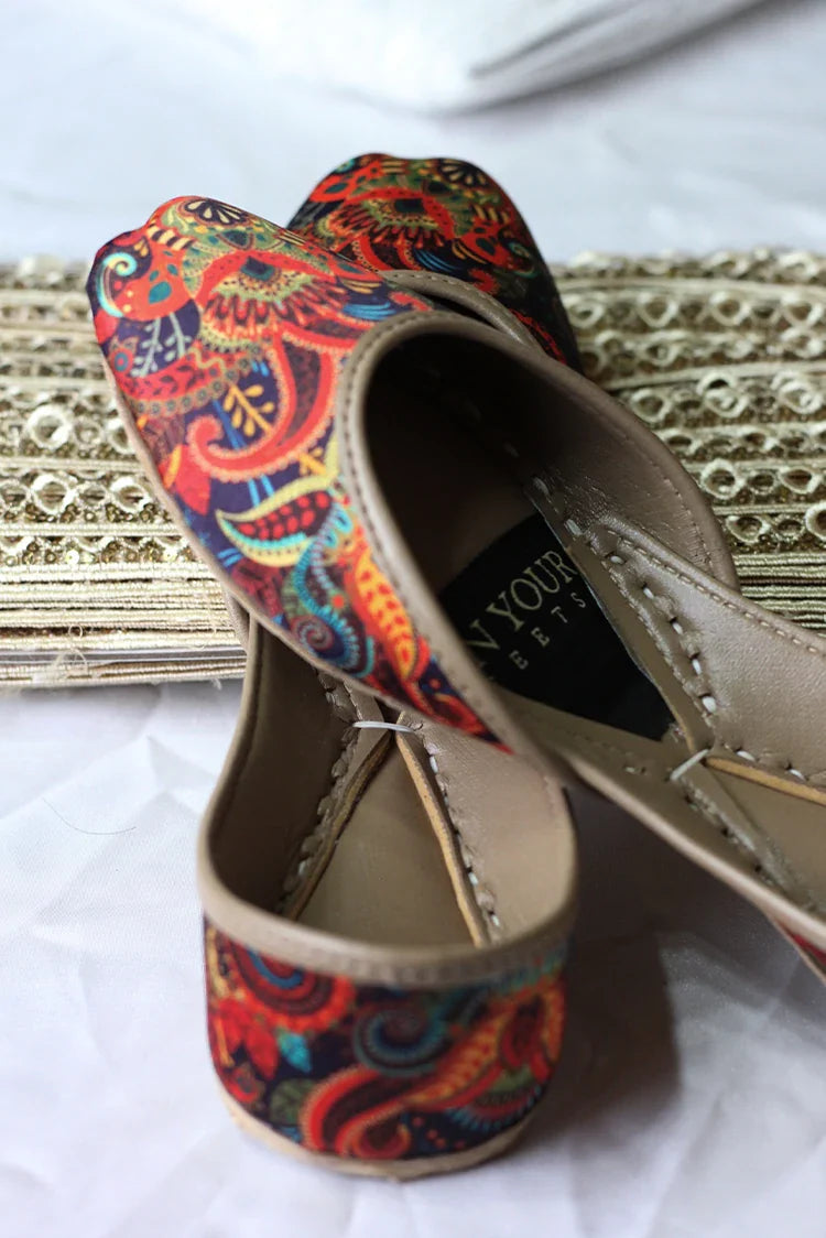 Picture of On Your Feets - Botanique Collection - Orchid Mirage - Available at Raja Sahib