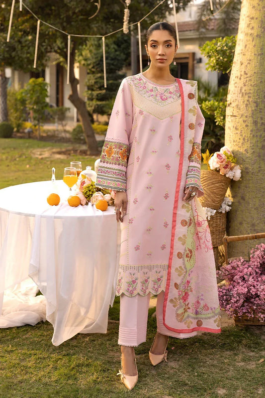 Picture of Tessa - Luxury Pret - Blush Bloom - Available at Raja Sahib