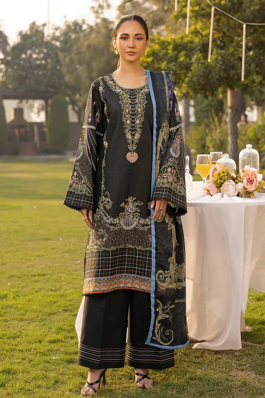 Picture of Tessa - Luxury Pret - Noir Enchantment - Available at Raja Sahib