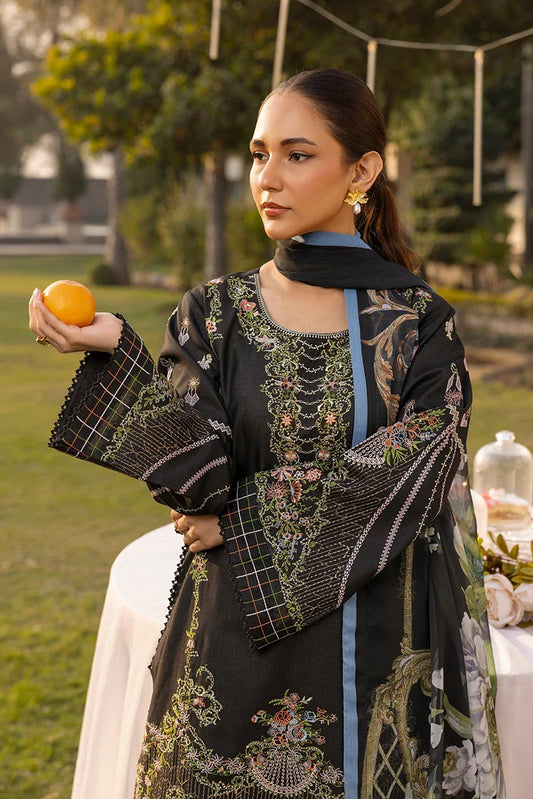 Picture of Tessa - Luxury Pret - Noir Enchantment - Available at Raja Sahib