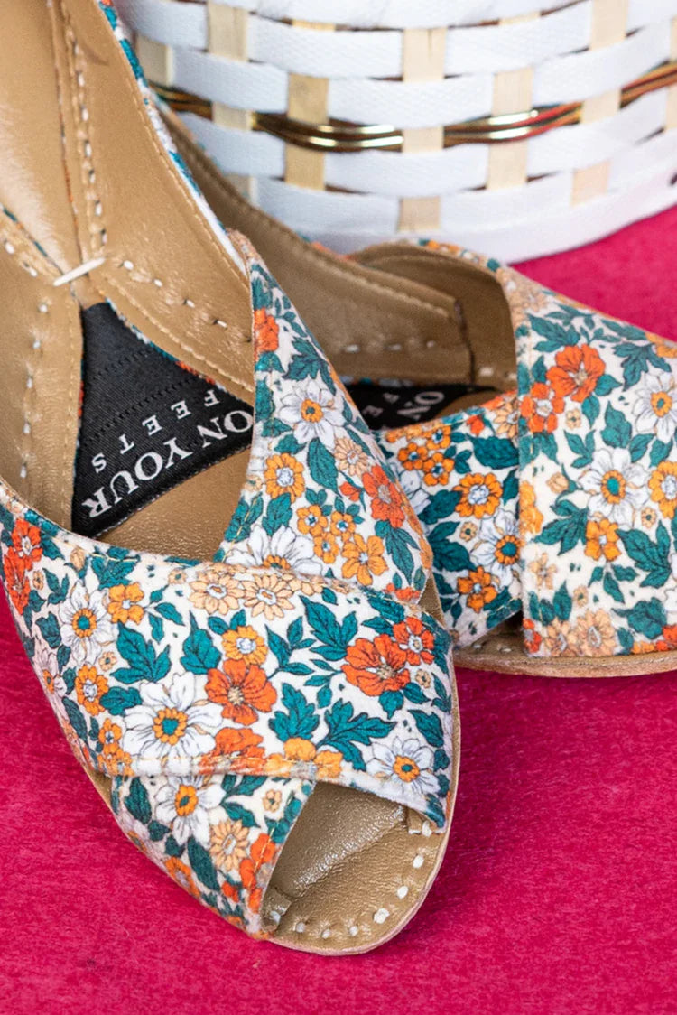 Picture of On Your Feets - Naubahar Collection - Floral Bliss - Available at Raja Sahib