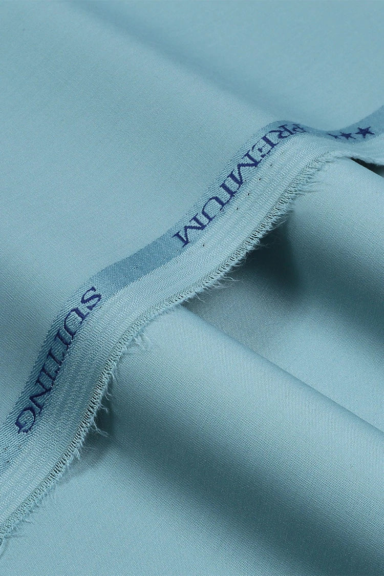 Picture of Fabrich - Men's Unstitch Prime Wash & Wear Kameez Shalwar - Mint - Available at Raja Sahib