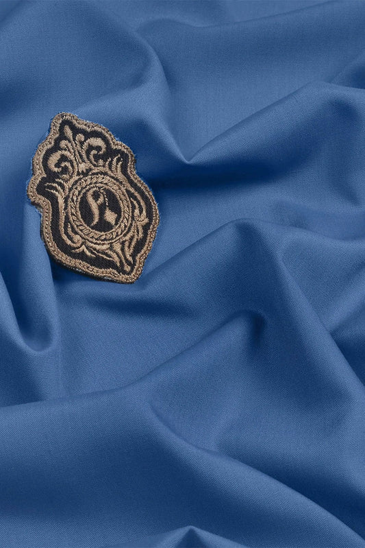 Picture of Fabrich - Men's Unstitch Prime Wash & Wear Kameez Shalwar - Yale-Blue - Available at Raja Sahib