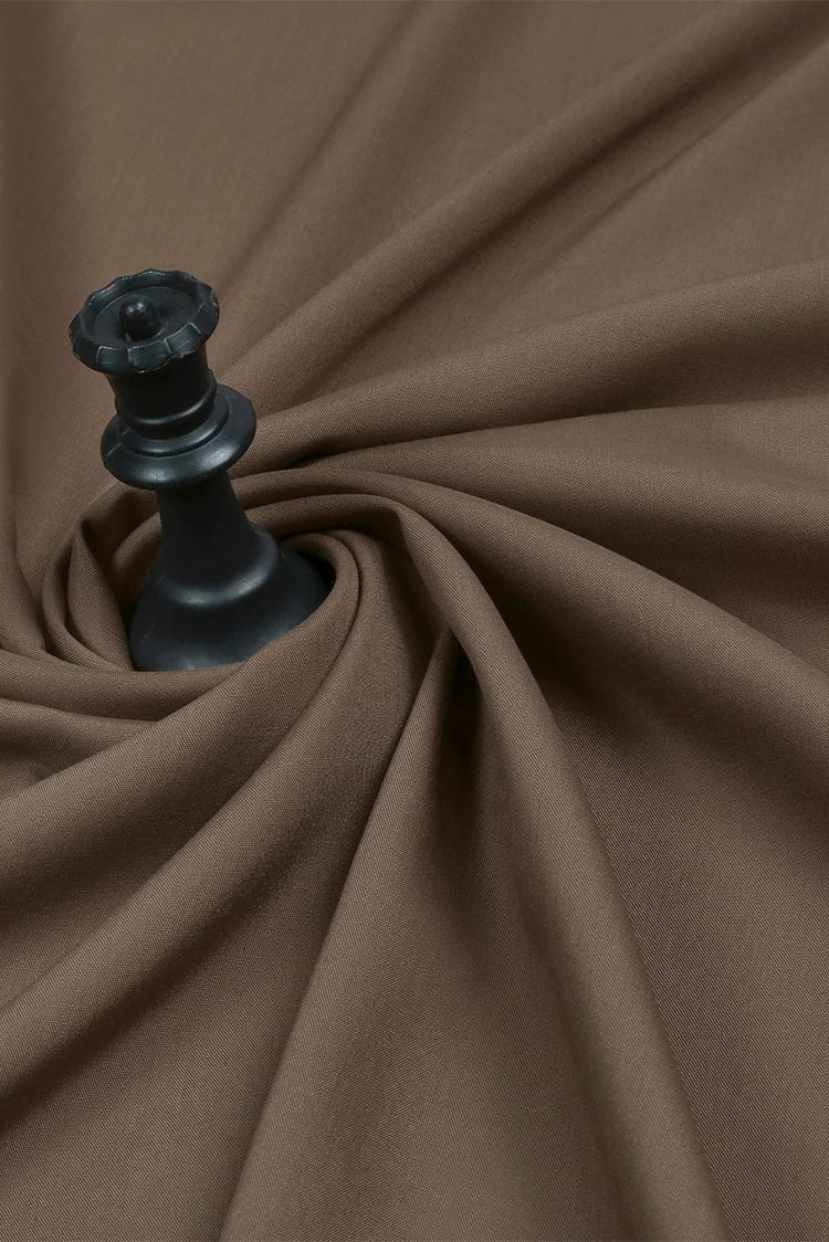 Picture of Fabrich - Men's Unstitch Prime Wash & Wear Kameez Shalwar - Peaunt - Available at Raja Sahib