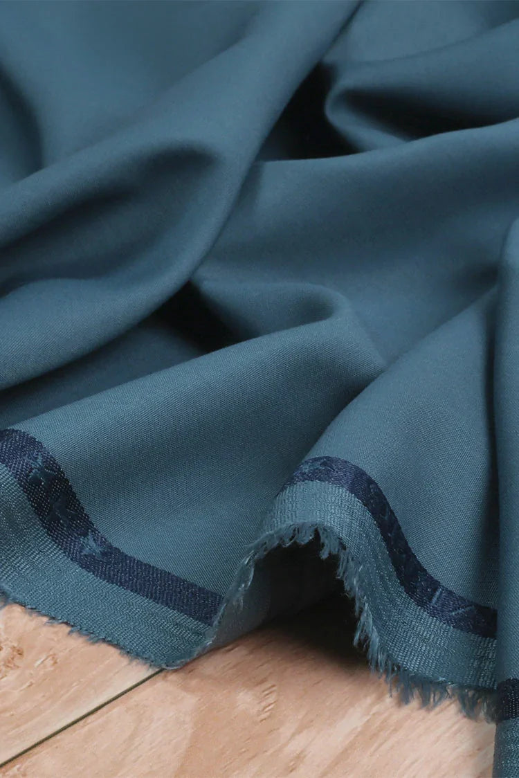 Picture of Fabrich - Men's Unstitch Prime Wash & Wear Kameez Shalwar - Slate-Blue - Available at Raja Sahib