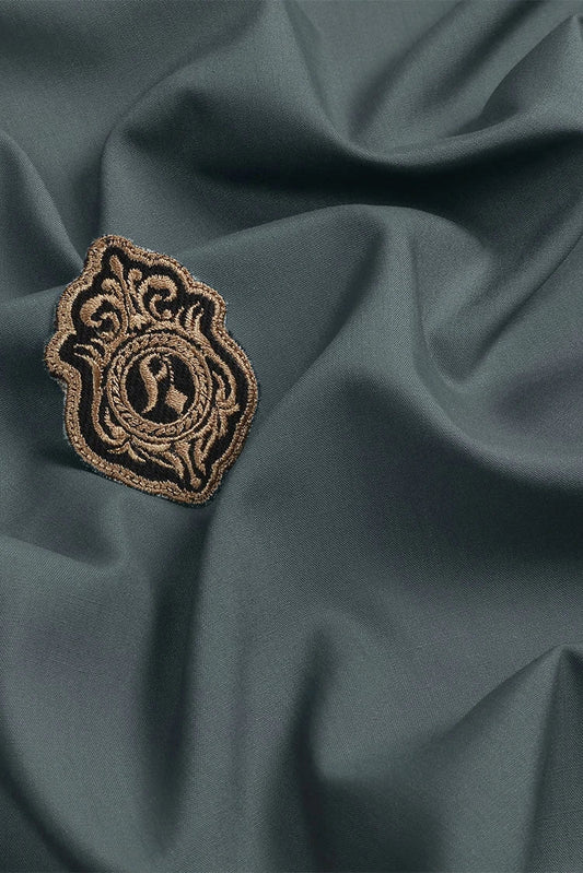 Picture of Fabrich - Men's Unstitch Prime Wash & Wear Kameez Shalwar - Seaweed - Available at Raja Sahib