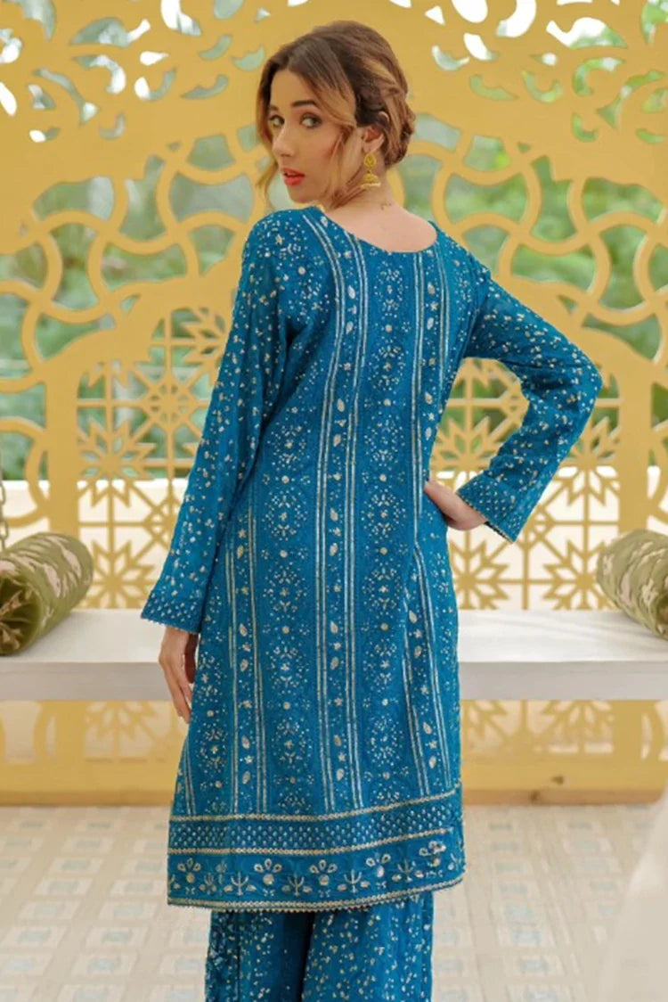 Picture of Alsiyaab - Shaadiyaan - Janaan - Peacock - Available at Raja Sahib