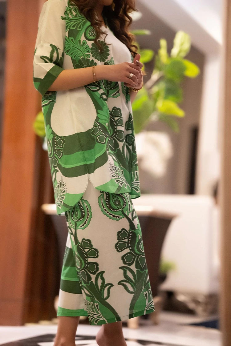 Picture of Laaleh - Aztec Green - 2 Piece - Available at Raja Sahib