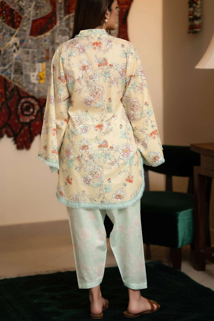 Picture of Laaleh - Provence Citron Bloom - 2 Piece - Available at Raja Sahib