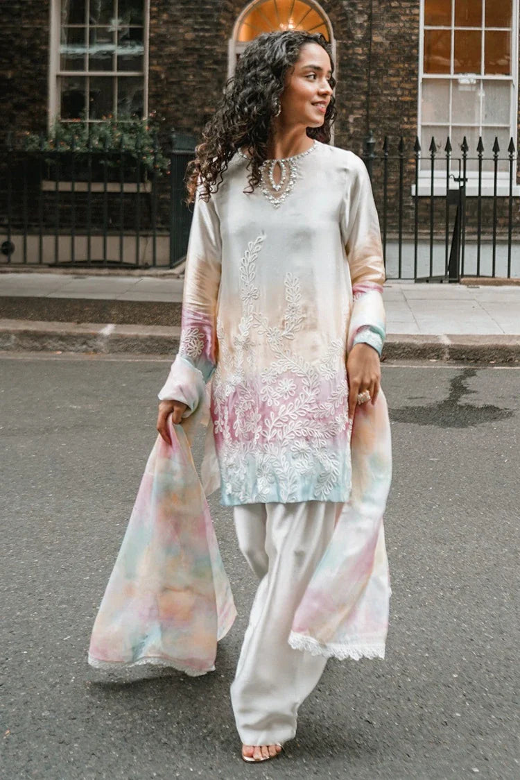 Picture of RJ'S Pret - A La Mode - Sweet Satin Pastel - Available at Raja Sahib