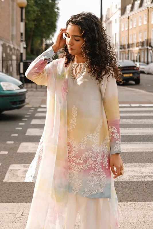 Picture of RJ'S Pret - A La Mode - Sweet Satin Pastel - Available at Raja Sahib