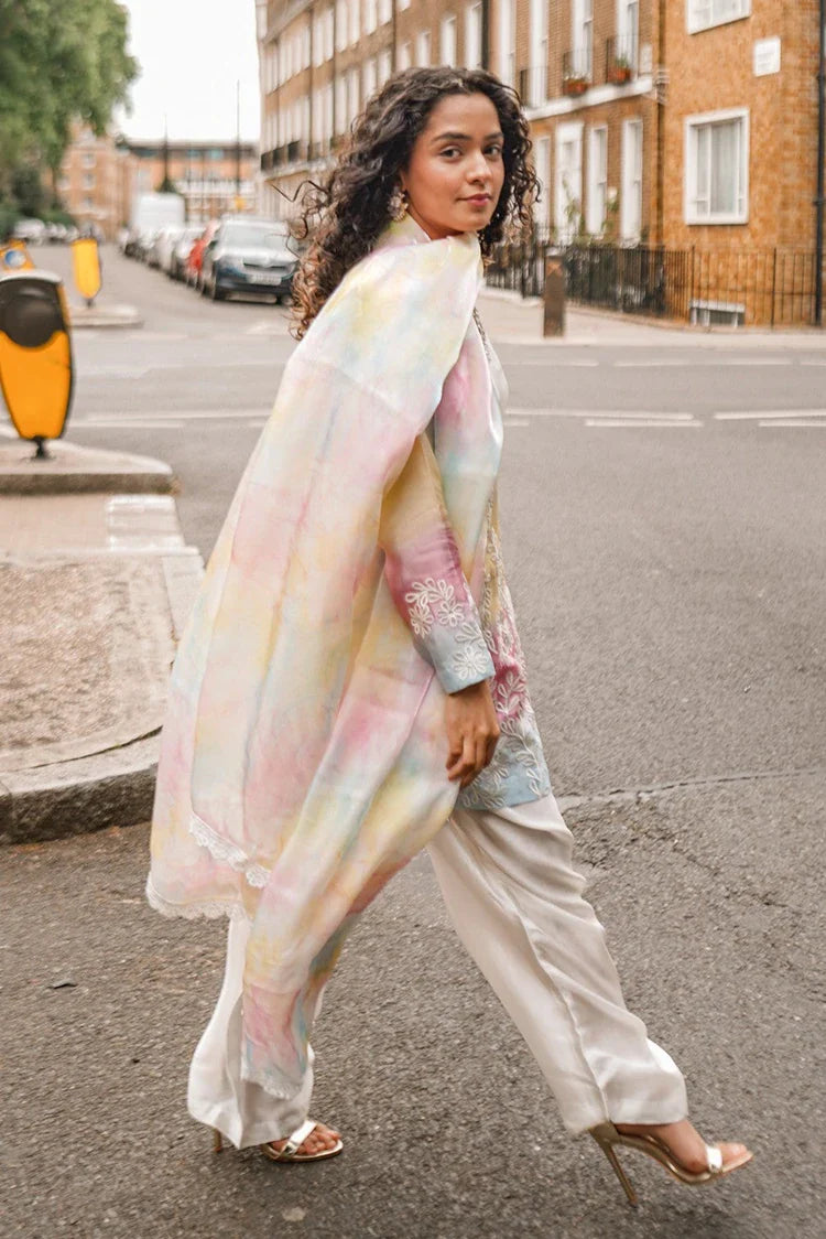 Picture of RJ'S Pret - A La Mode - Sweet Satin Pastel - Available at Raja Sahib