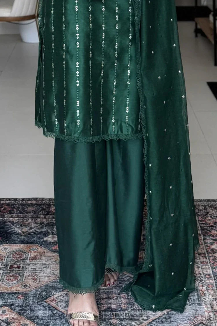 Picture of RJ'S Pret - Festal - Forest Green - Available at Raja Sahib