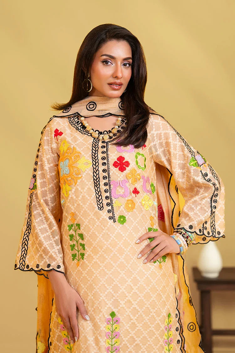 Picture of RJ'S Pret - Nooreh - Honey Boho - Available at Raja Sahib