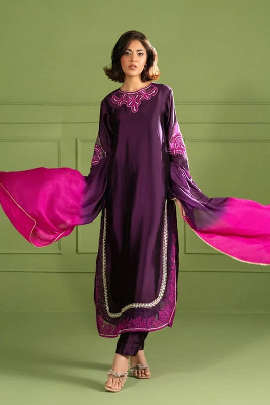 Picture of RJ'S Pret - Noir Lumie'Re - Moonlit Jewel - 3 Piece - Available at Raja Sahib