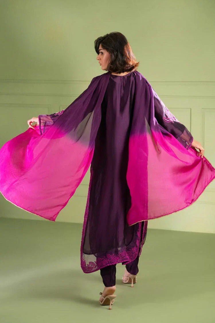 Picture of RJ'S Pret - Noir Lumie'Re - Moonlit Jewel - 3 Piece - Available at Raja Sahib