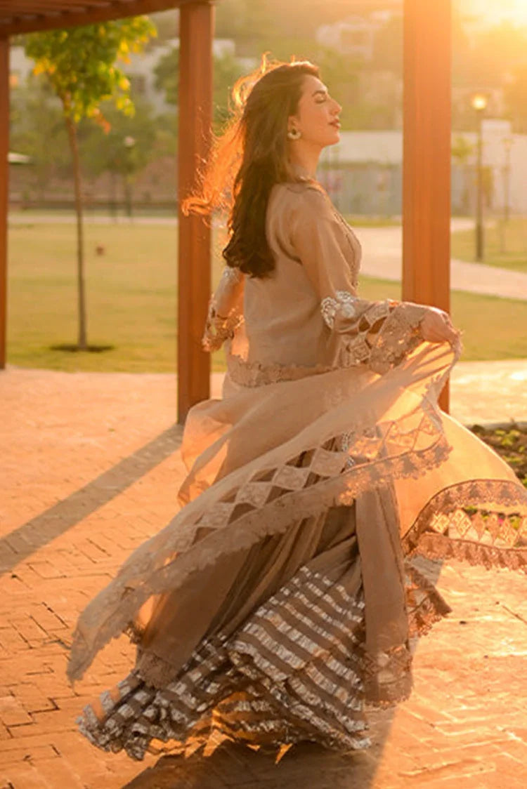 Picture of RJ'S Pret - Festal Luxury Pret - Taupe - Available at Raja Sahib