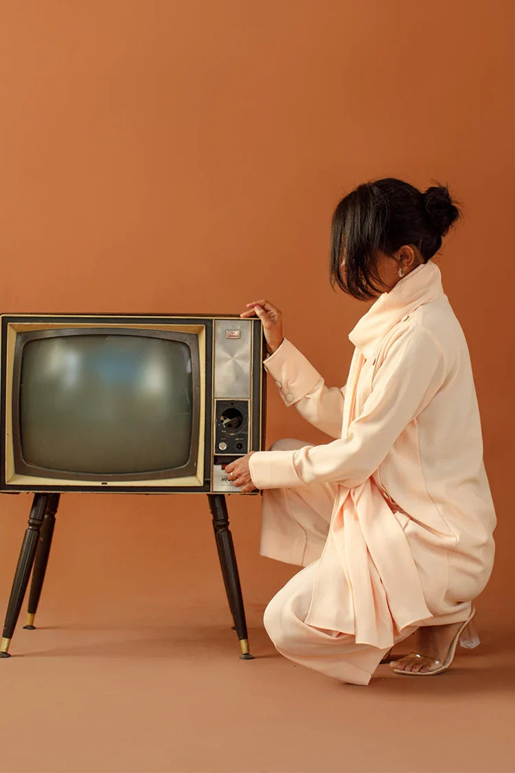 Picture of Ombrella - Retro Motion - 2 Piece - Blush Dune - Available at Raja Sahib