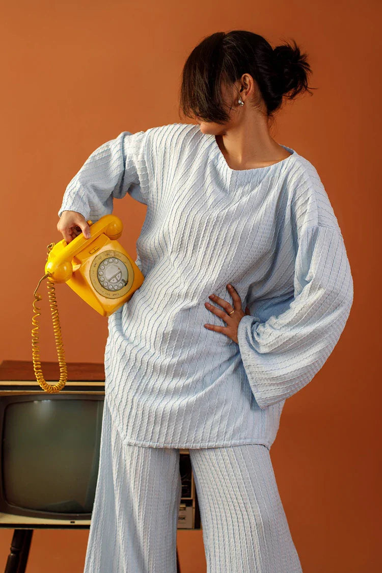 Picture of Ombrella - Retro Motion - 2 Piece - Blue Hour - Available at Raja Sahib