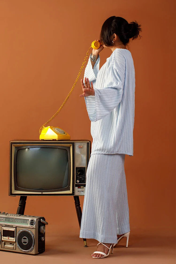 Picture of Ombrella - Retro Motion - 2 Piece - Blue Hour - Available at Raja Sahib