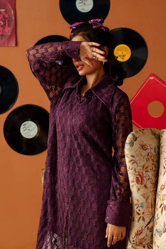 Picture of Ombrella - Retro Motion - 2 Piece - Velvet Hours - Available at Raja Sahib