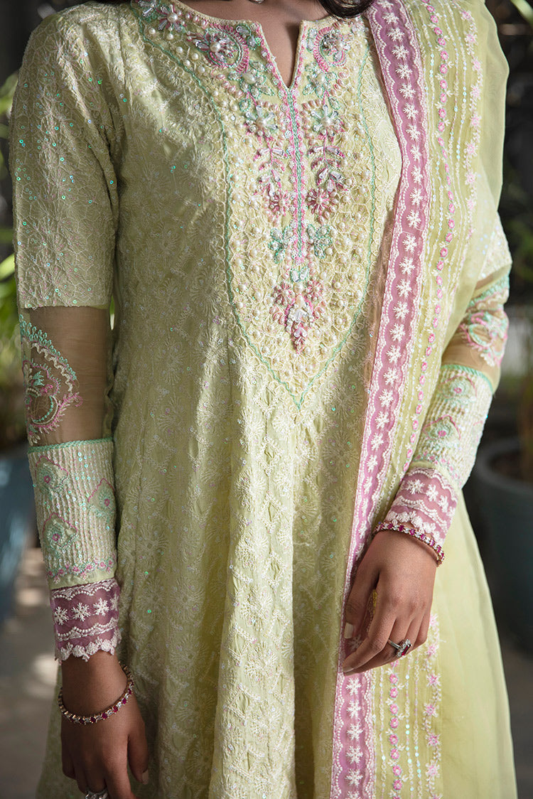 Picture of Maria Osama Khan - Rang e Noor Luxury Pret Collection - Nargis Yellow - Available at Raja Sahib