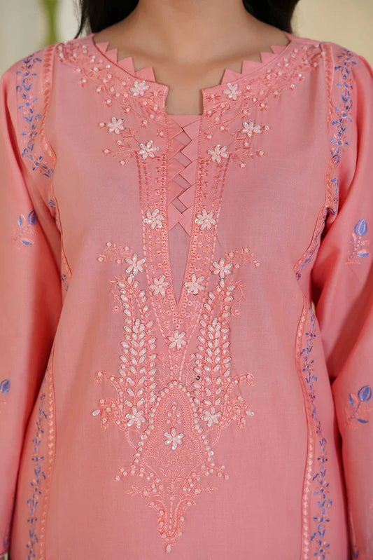 Picture of Threads & Weaves - 3 Piece - Peach Blossom - Available at Raja Sahib