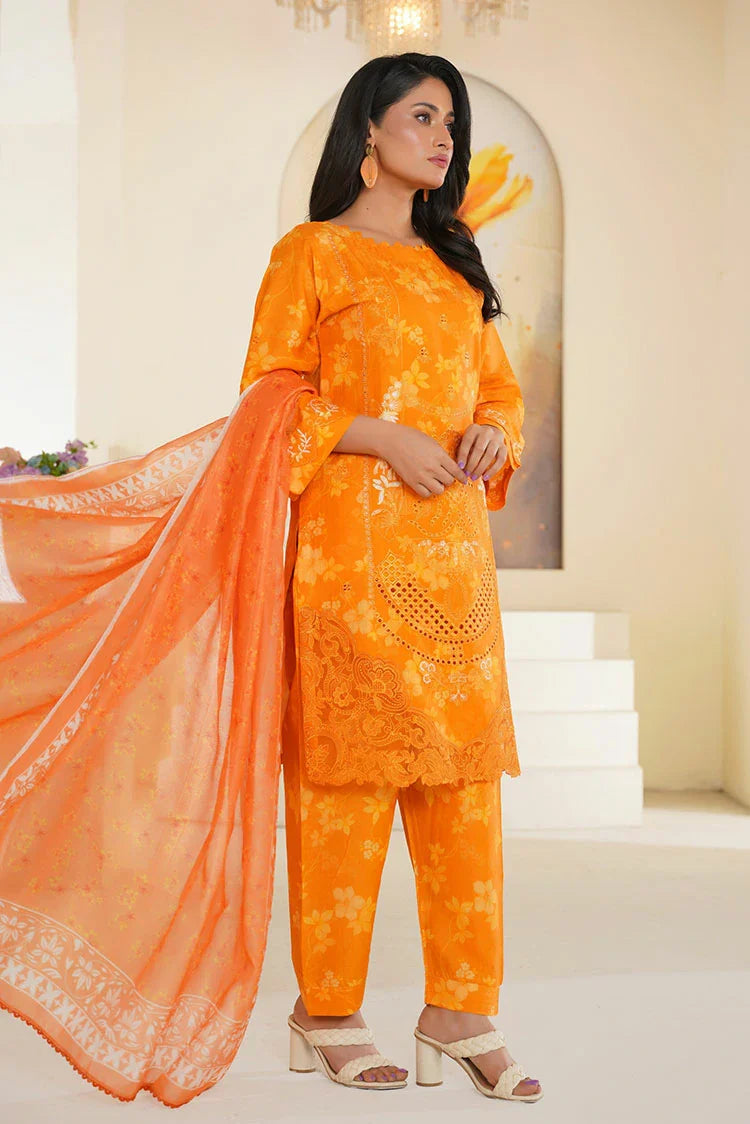 Picture of Threads & Weaves - 3 Piece - Amber Glow - Available at Raja Sahib