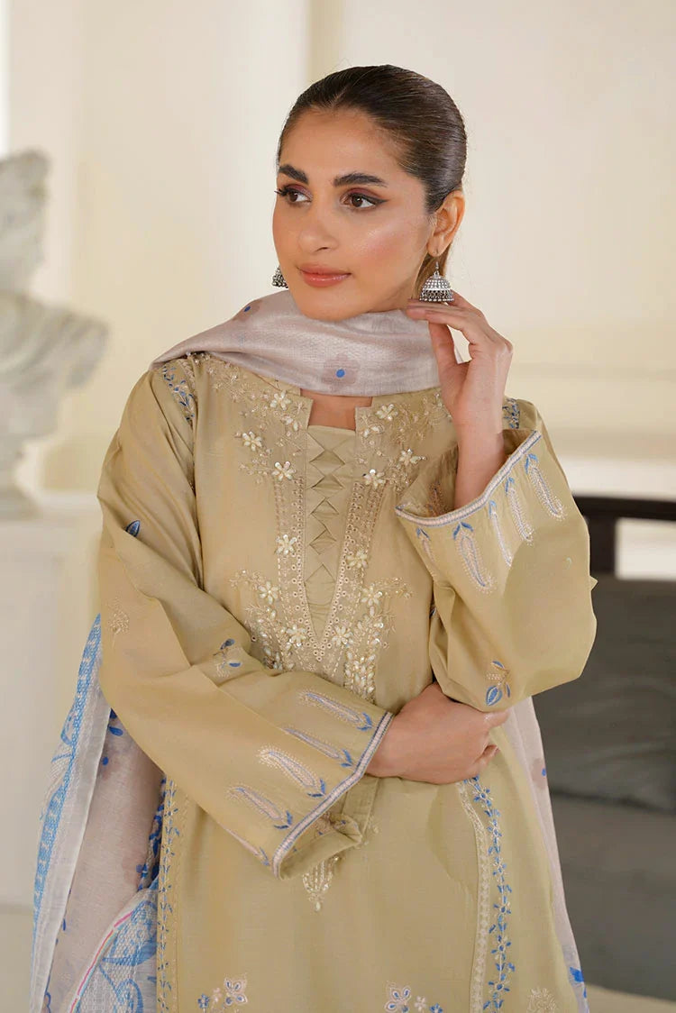 Picture of Threads & Weaves - 3 Piece - Sapphire Sand - Available at Raja Sahib